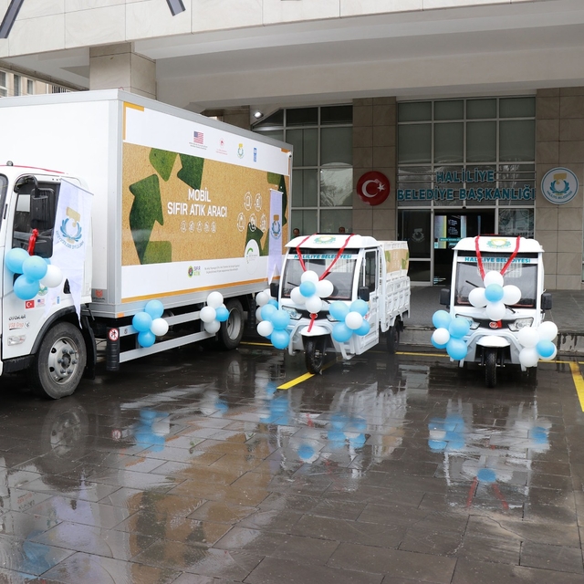 Haliliye Belediyesi tarafından yıllık 450 ton geri dönüştürülebilir atık to...