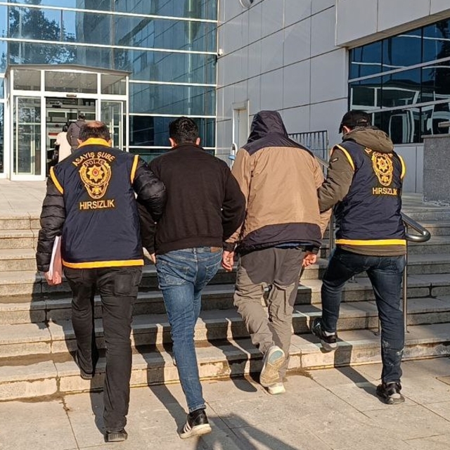 Adıyaman'da hırsızlık operasyonunda 2 şüpheli yakalandı