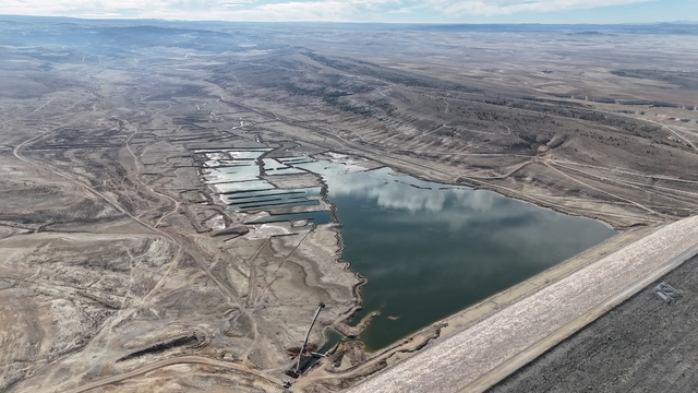 Karaman'da İbrala Barajı'nda kuraklığın etkisi görülüyor