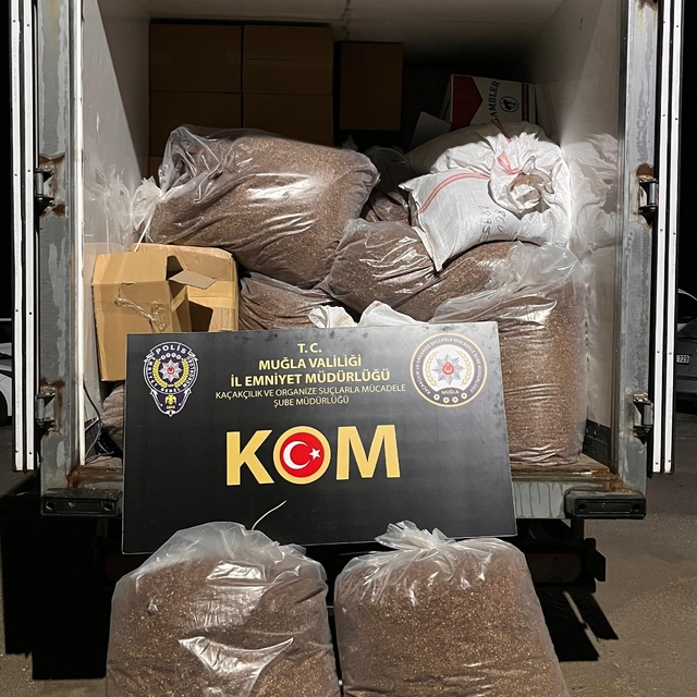 Muğla'da 2 milyon 338 bin makaron ele geçirildi