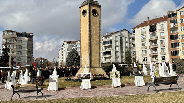 Gazeteci yazar Uğur Mumcu, memleketi Kırşehir'de anıldı
