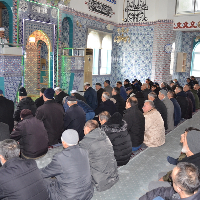 TUSAŞ saldırısında şehit olan taksi şoförü Murat Arslan için mevlit okutuld...