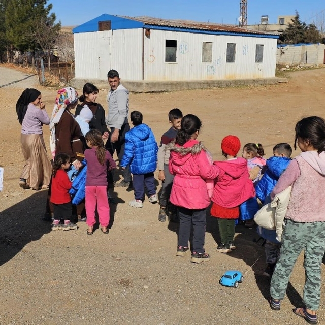 Siirt'te Açık Kapı Şube Müdürlüğünden hane ziyareti