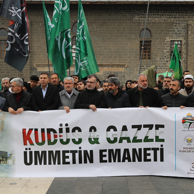 Diyarbakır ve Mardin'de Gazze'deki ateşkese ilişkin açıklama yapıldı