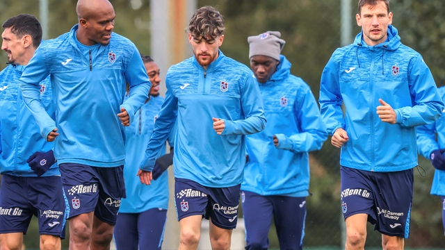 Trabzonspor'da Kayserispor maçının hazırlıkları başladı