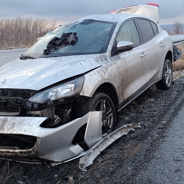 Kayseri'de otomobil refüje düştü: 4 yaralı