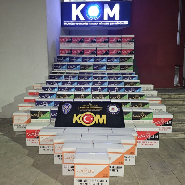 Adana'da kaçakçılık operasyonunda 3 zanlı yakalandı