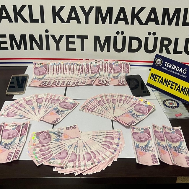 Tekirdağ'da piyasaya sahte para süren 2 şüpheli tutuklandı