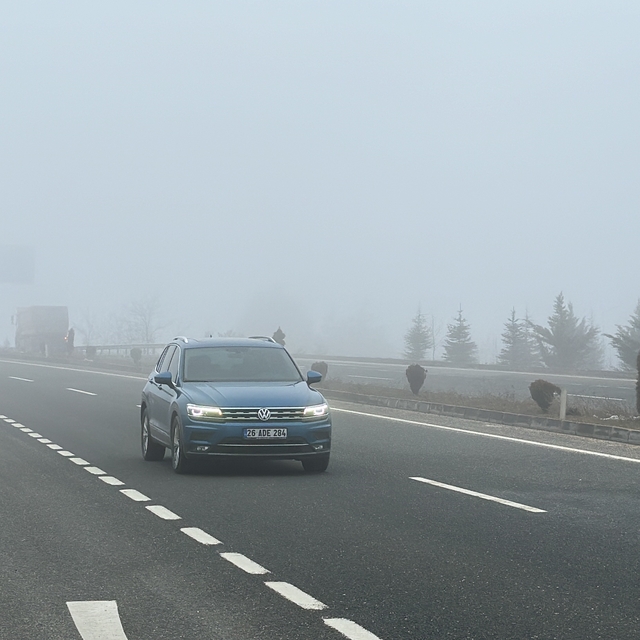 Kastamonu'da sis etkili oluyor