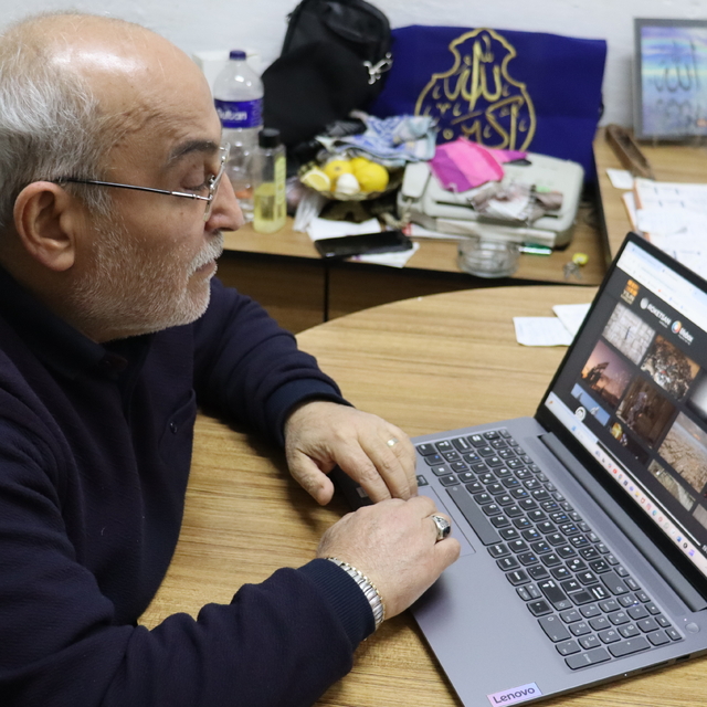 Gaziantepli kutnu ustası Abdulkadir Mekki, AA'nın "Yılın Kareleri" oylaması...