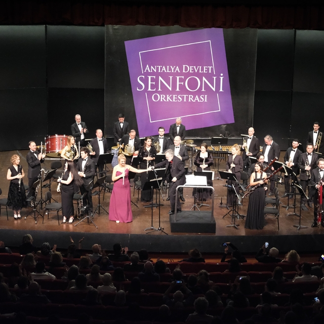 Antalya Devlet Senfoni Orkestrası, "Üflemeli Çalgılar Konseri" verdi