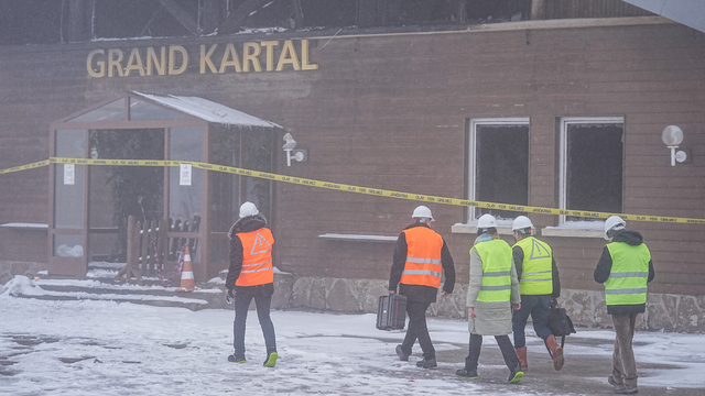 Kartalkaya'daki yangına ilişkin görevlendirilen bilirkişi heyeti, oteldeki incelemelerini tamamladı