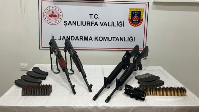 Şanlıurfa'da silah kaçakçılığı operasyonunda 2 zanlı tutuklandı