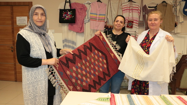 Yozgatlı kadınlar asırlık dokuma kültürünü yaşatıyor