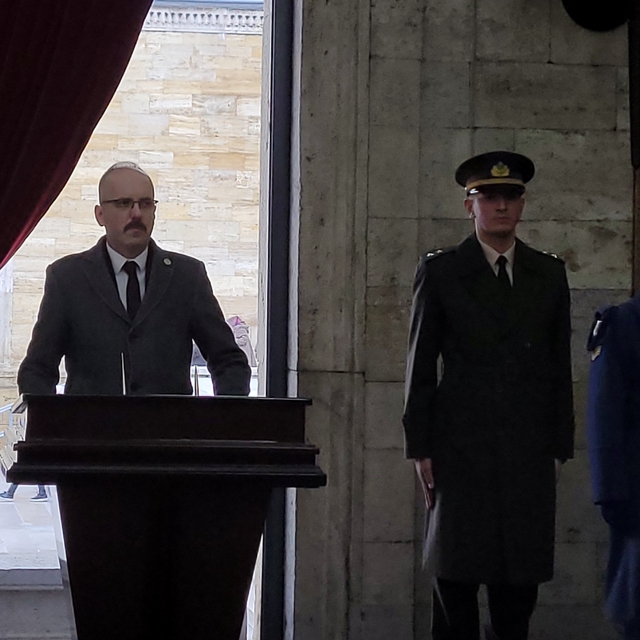 Samsunlu mübadillerden Anıtkabir'e ziyaret