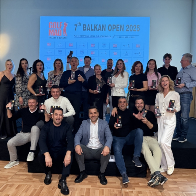 Antalya'da düzenlenen 7. Balkan Open 2025 Golf Şampiyonası sona erdi