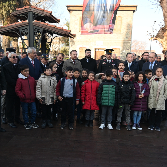 Büyük Önder Atatürk'ün Turgutlu'ya gelişinin 102. yılı kutlandı