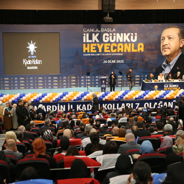 Bakan Işıkhan, AK Parti Mardin 7. Olağan İl Kadın Kolları Kongresi'nde konu...