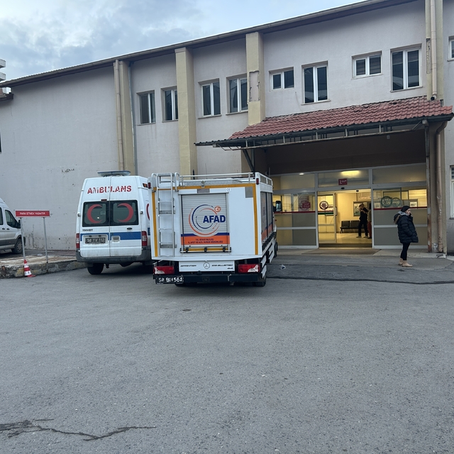 Hastanede karbon filtre patladı, sızan gazı AFAD tahliye etti