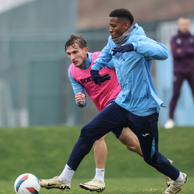 Trabzonspor, Kayserispor maçı hazırlıklarını sürdürdü