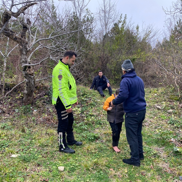 Kastamonu'da kaybolan otizmli çocuk polis ekipleri tarafından bulundu