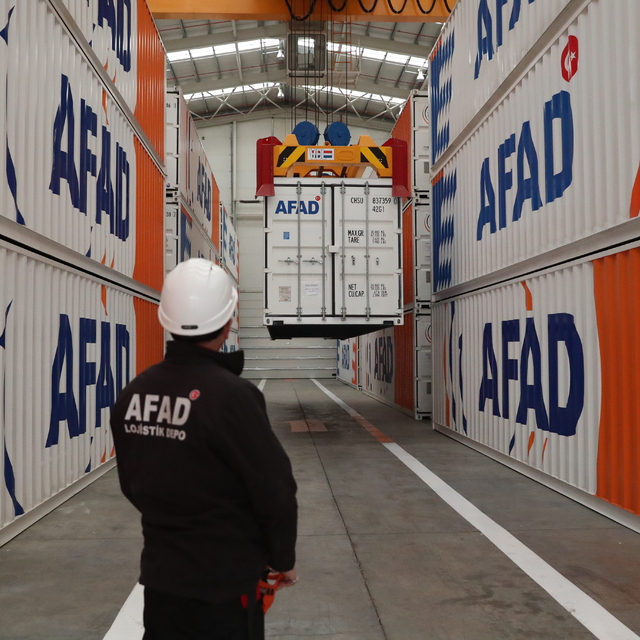 AFAD deprem kuşağındaki Erzincan'ın "bölgesel afet lojistiği"ni güçlendiriy...