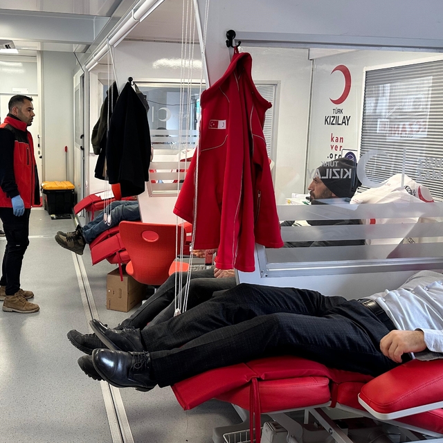 Çermik'te kan bağış kampanyası düzenlendi