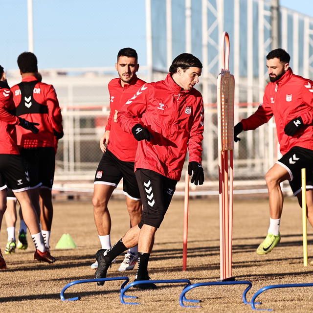 Sivasspor, Eyüpspor maçının hazırlıklarına başladı