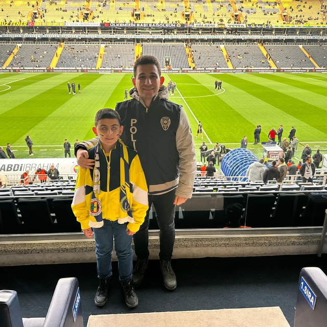 Şanlıurfalı engelli çocuğun Fenerbahçe hayali gerçekleştirildi