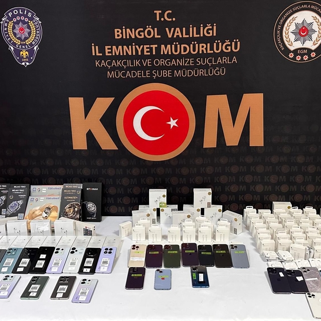 Bingöl'de kaçakçılık operasyonunda 1 şüpheli hakkında adli işlem yapıldı