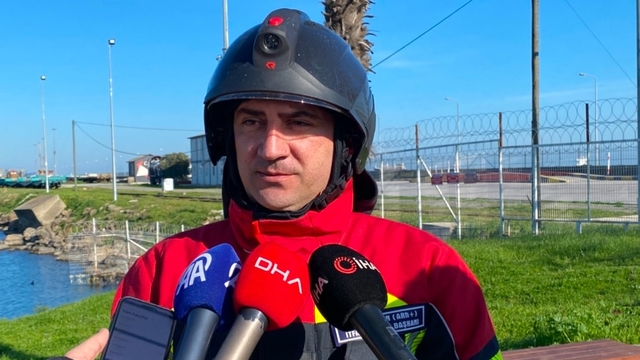 Samsun'da kuru yük gemisinde yangın (3)