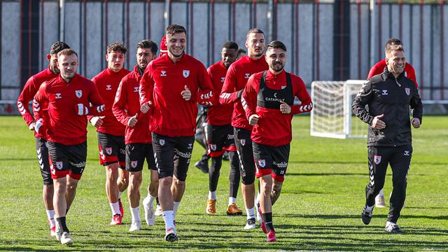 Reeder Samsunspor, Başakşehir maçının hazırlıklarını sürdürdü
