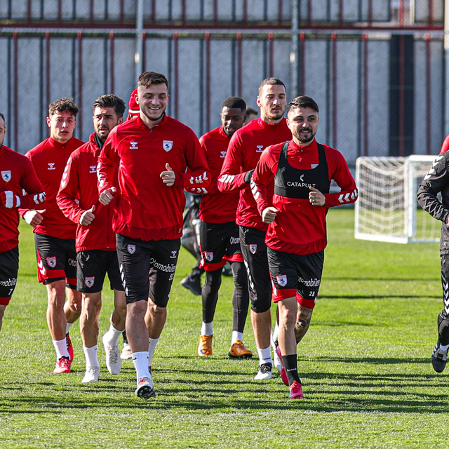 Reeder Samsunspor, Başakşehir maçının hazırlıklarını sürdürdü