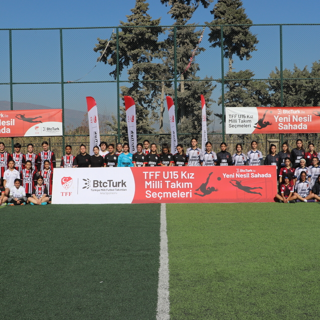 Hatay'da 15 ve 17 Yaş Altı Kız Milli Futbol Takımı Seçmeleri yapıldı