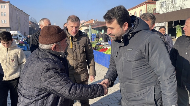 AK Parti Karabük Milletvekili Şahin, esnafı ziyaret etti