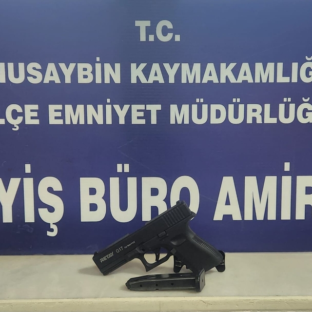 Mardin'de silahla havaya ateş açan 2 şüpheli yakalandı