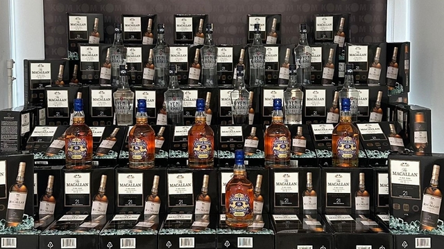 Kocaeli'de 316 litre sahte içki ele geçirildi