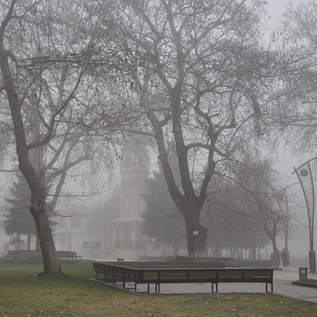 Eskişehir ve Kütahya'da sis etkili oldu