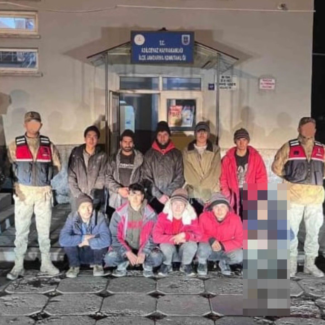 Bitlis'te 9 kaçak göçmen yakalandı, 4 organizatör tutuklandı