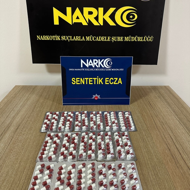 Ordu'da uyuşturucu ele geçirilen otomobildeki 4 kişi tutuklandı