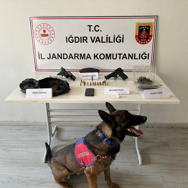 Iğdır'da uyuşturucu ticareti yaptığı iddiasıyla 1 şüpheli yakalandı