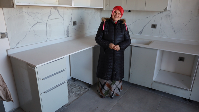 Dodurga beldesinde TOKİ konutlarının sahipleri evlerinden memnun