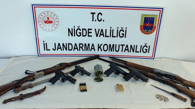 Niğde'de uyuşturucu operasyonlarında 3 şüpheli tutuklandı