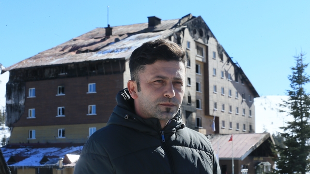 Kartalkaya'daki bir otelin çalışanı yangın gecesini anlattı