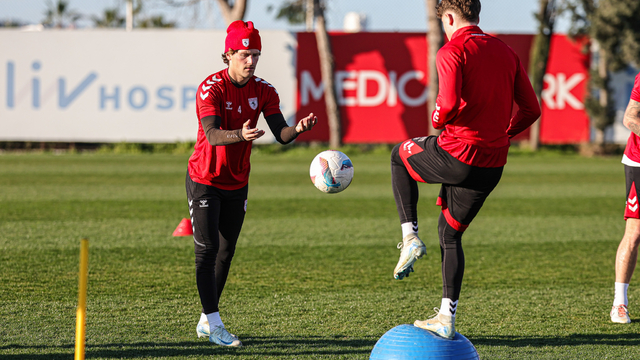 Samsunspor, Başakşehir maçının hazırlıklarına devam etti