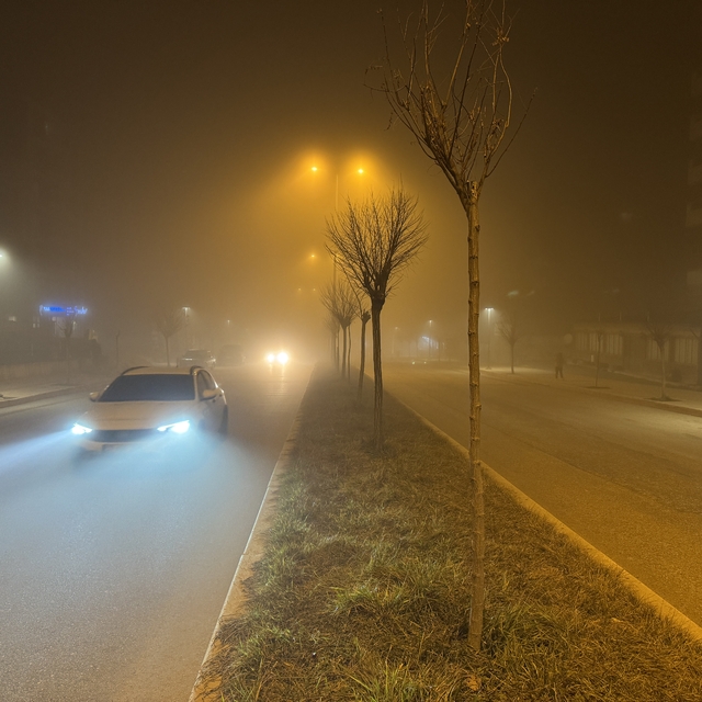 Kastamonu'da sis etkisini sürdürüyor