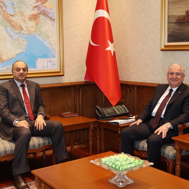 Milli Savunma Bakanı Güler, TESUD heyetiyle görüştü