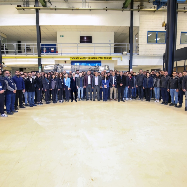 TEI, uluslararası savaş uçaklarına motor bakım hizmeti sunuyor