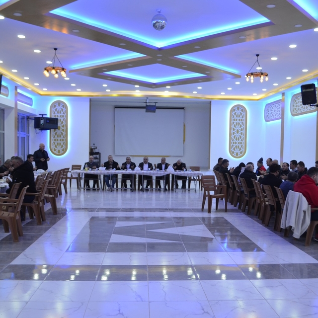 Dodurga Belediyesinden emekli olan personel için veda yemeği