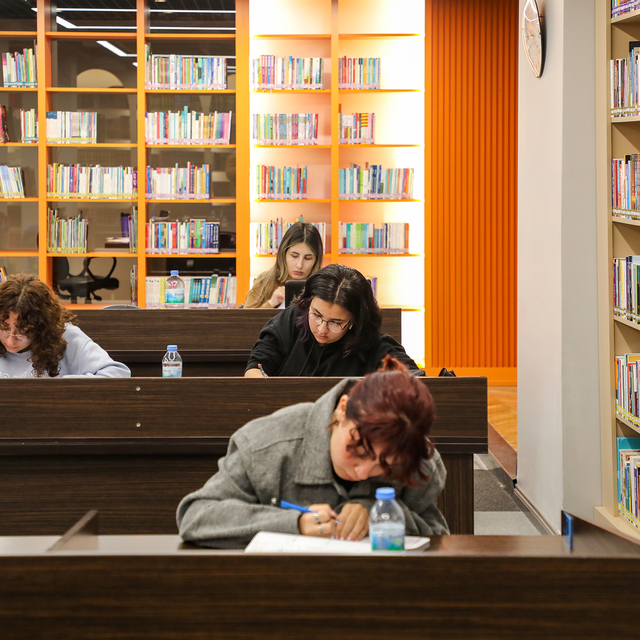 Talas'ta kütüphaneler 12 günde 38 bin 368 öğrenciyi ağırladı